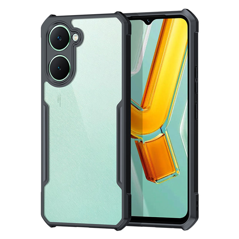 XUNDD For vivo Y03 Phone Cover TPU+Acrylic Scratch-resistant Case XUNDD For vivo Y03 Phone Cover TPU+Acrylic Scratch-resistant Case